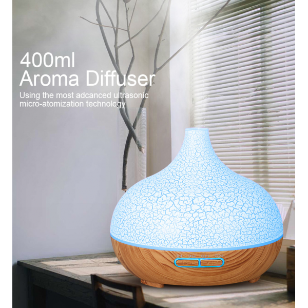 500ml Ultrasonic Aroma Diffuser Fragrant Air Humidifier